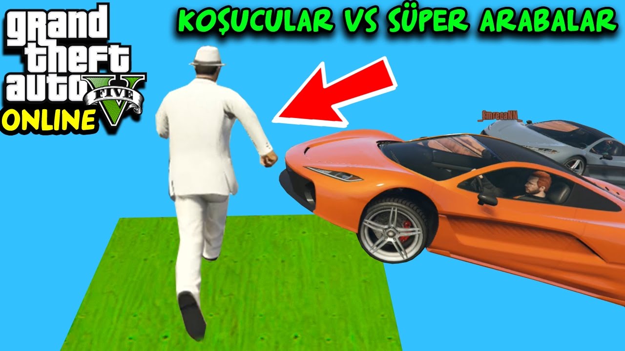 KOŞUCULAR vs ARABALAR! | EKİPLE GTA 5 ONLINE