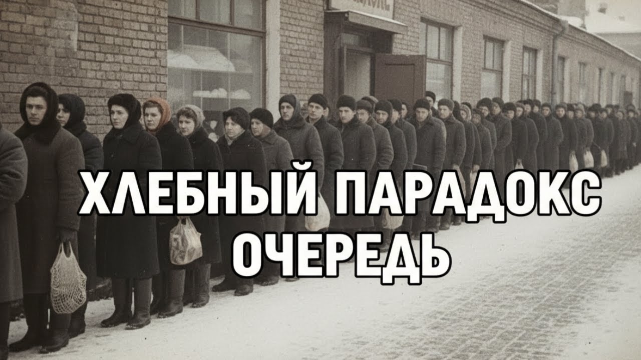 Хлебный парадокс Очередь.