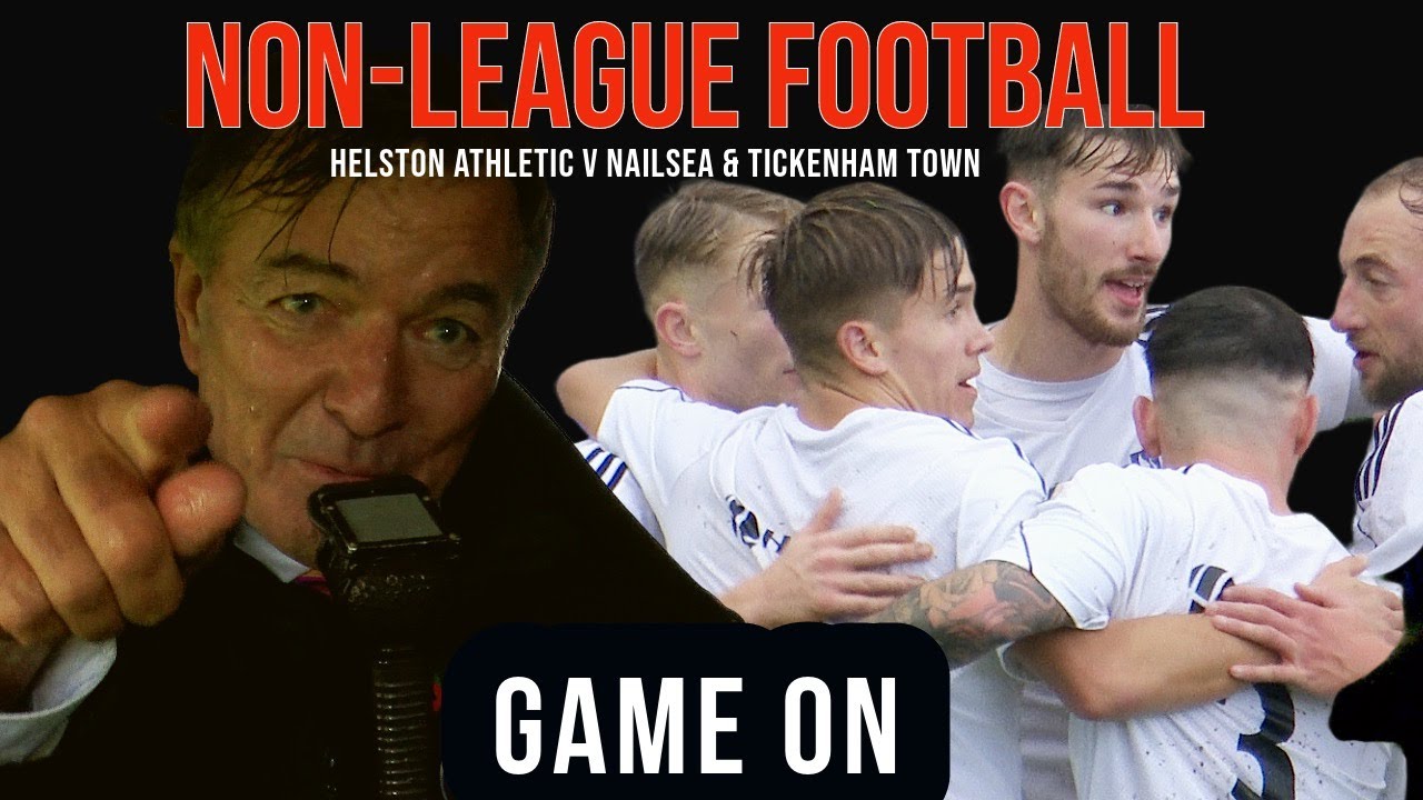NON LEAGUE FOOTBALL:  HELSTON ATHLETIC v NAILSEA & TICKENHAM