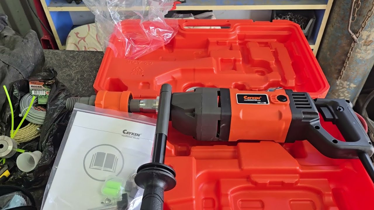 Дрель алмазного бурения Cayken SCY-R1 (1900w)