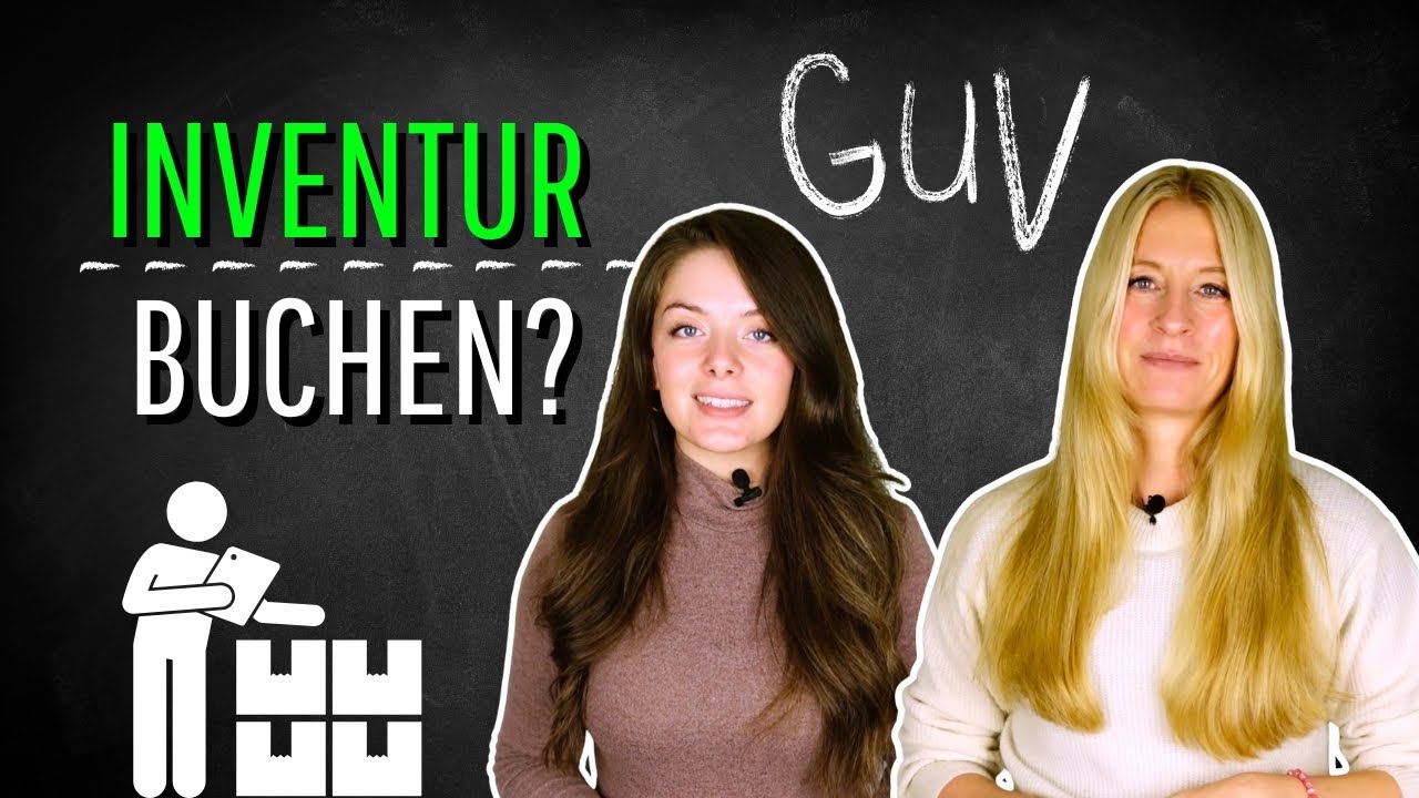 Wie wird die Inventur gebucht und was macht die GuV?