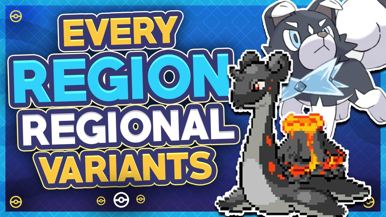 What if EVERY Pokémon Region Had Regional Variants?