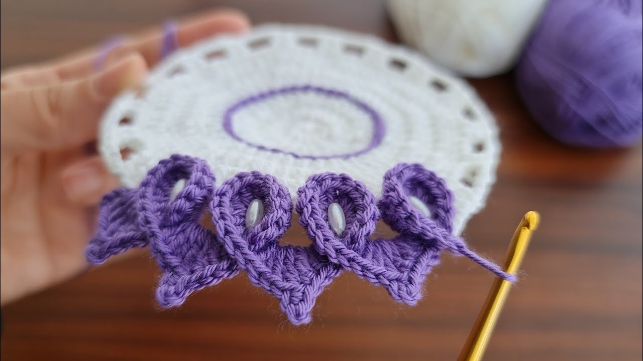 Super Easy Crochet Knitting Motif ✔ Çok Kolay Muhteşem Tığ İşi Motif 🤍🤍