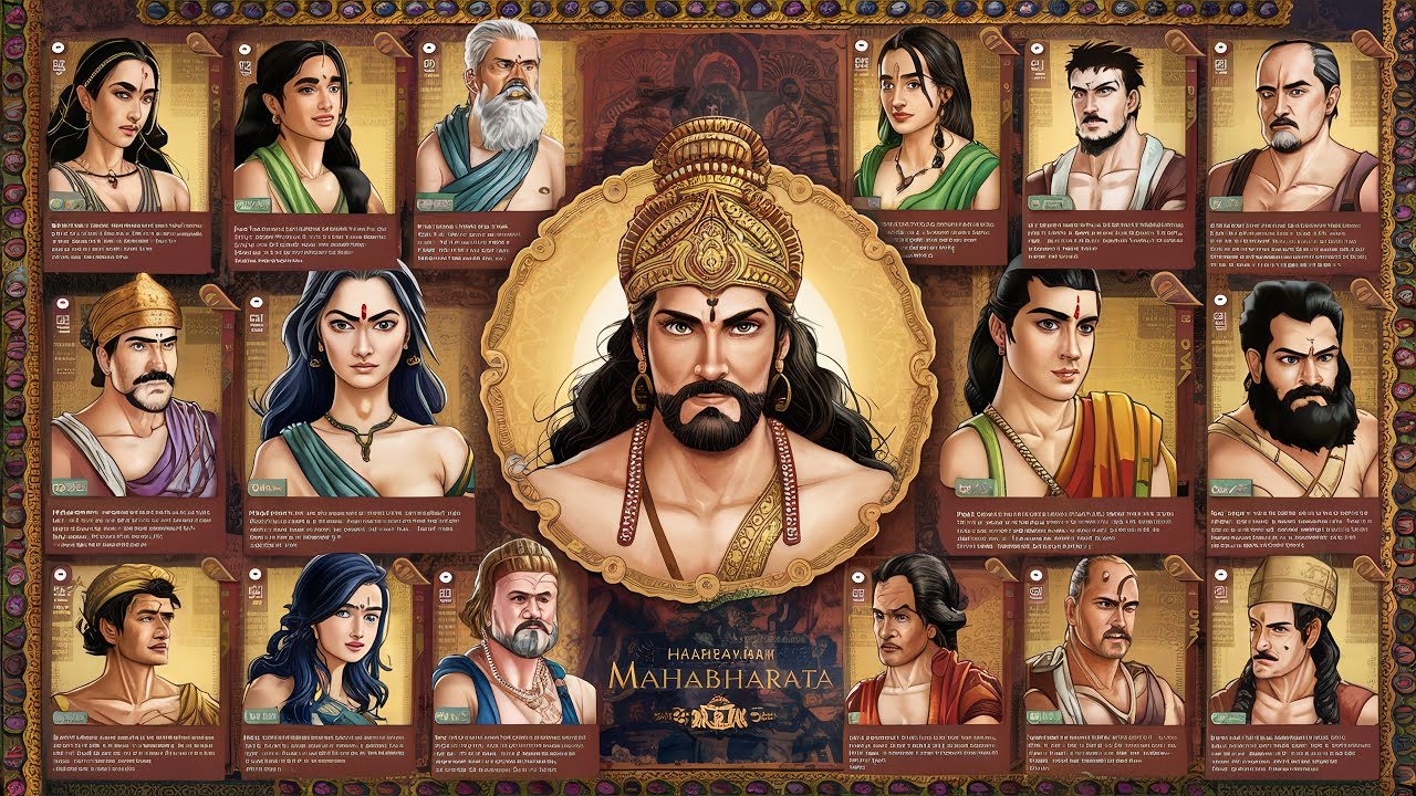 Mahabharata Unveiled: Key Characters & Their Traits 🔱