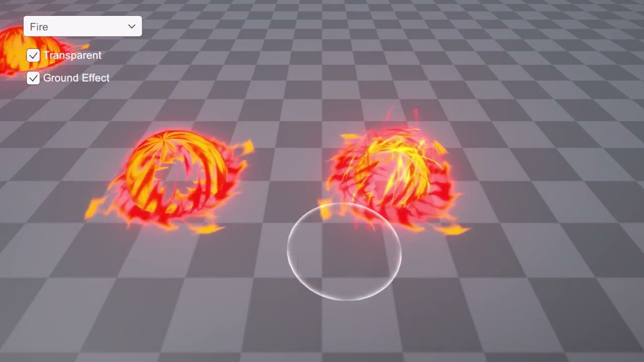 Toon Shield & Smoke VFX | Unity Asset | Preview 1