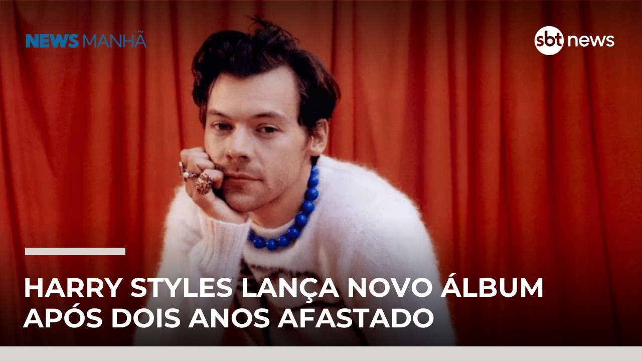 Harry Styles lança novo álbum após dois anos afastado | #NewsManhã