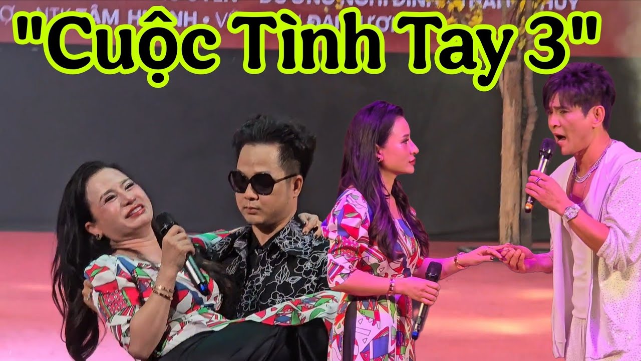 CS Quách Tuấn Du ẵm Hồng Ny hát ngay trên sân khấu khi đang Song Ca cùng Lâm Hùng