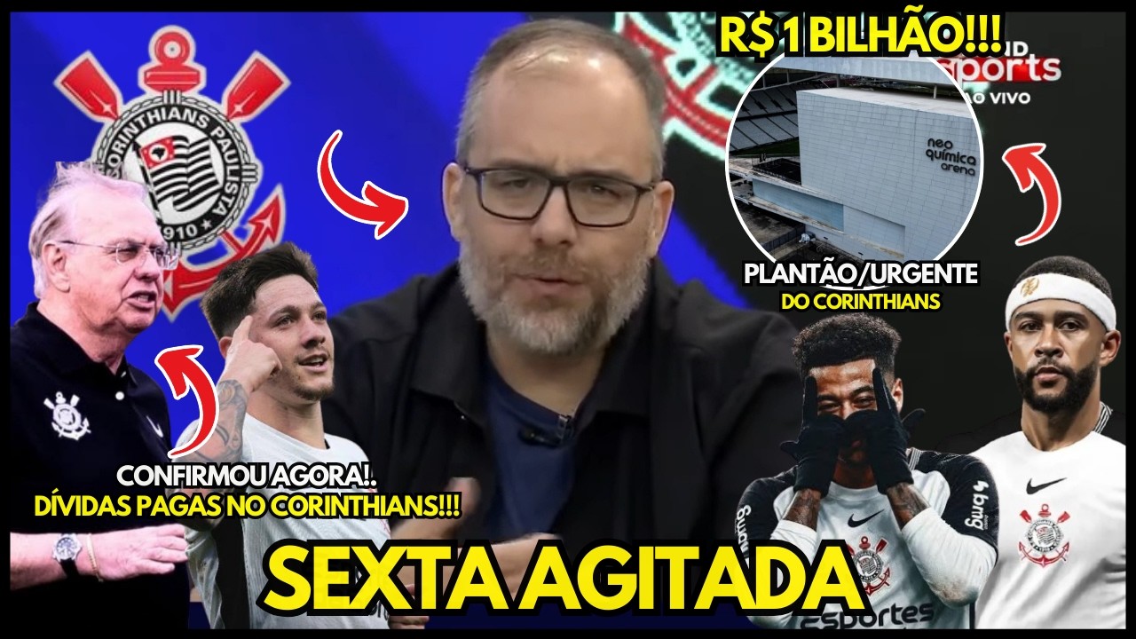 🚨NOVO REFORÇO CONFIRMADO NO CORINTHIANS!!ARRECADAÇÃO BILIONÁRIA!!VESSONI TEM INFORMAÇÃO FRESQUINHA
