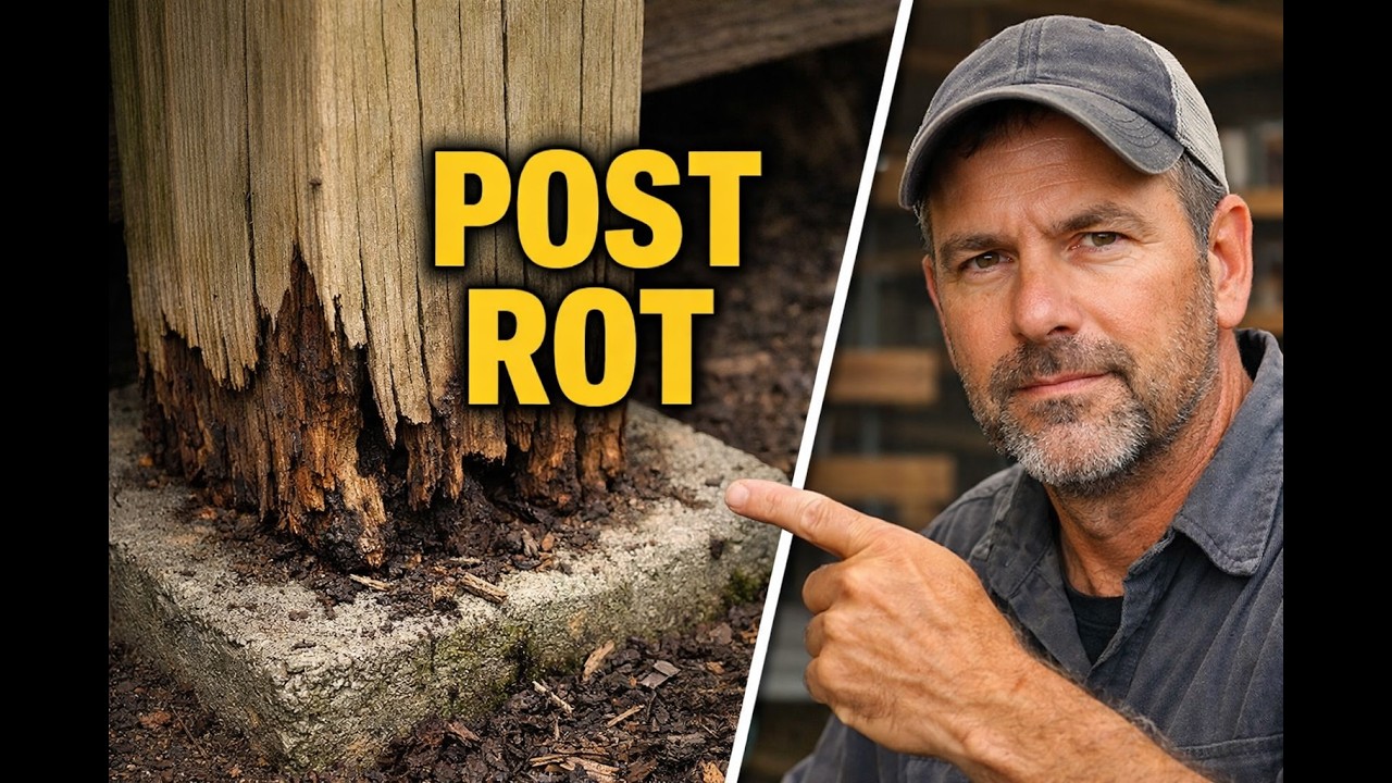 The Real Reason Deck Posts Rot So Fast