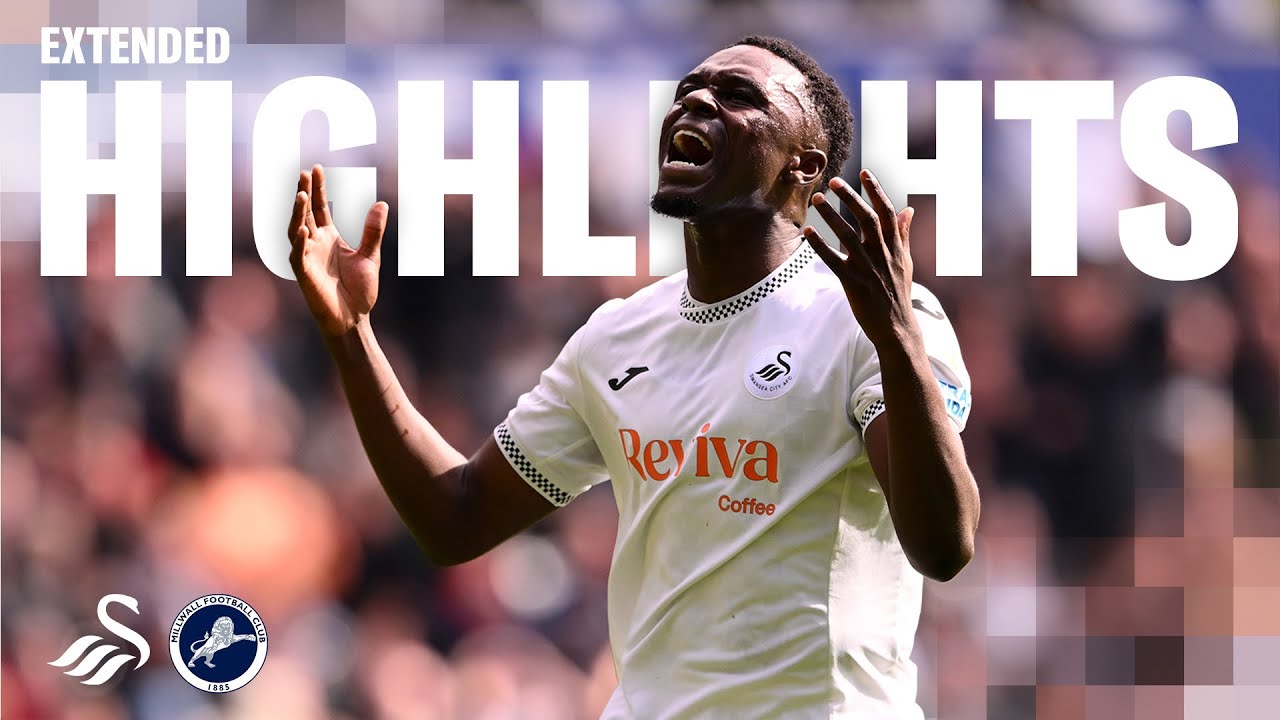 Swansea City v Millwall | Extended Highlights
