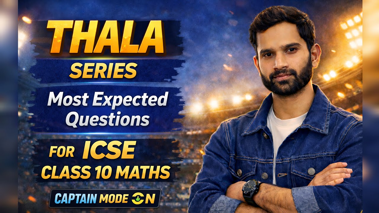 Most Expected Questions for ICSE Class 10 Maths Students👩‍🎓 फिर मत कहना सर आपने बताया नहीं ☠️