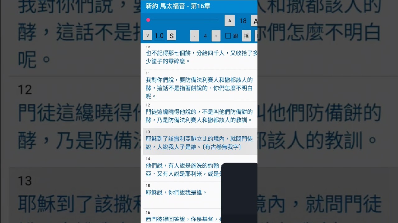 2/22、23 馬太福音 第16章 全