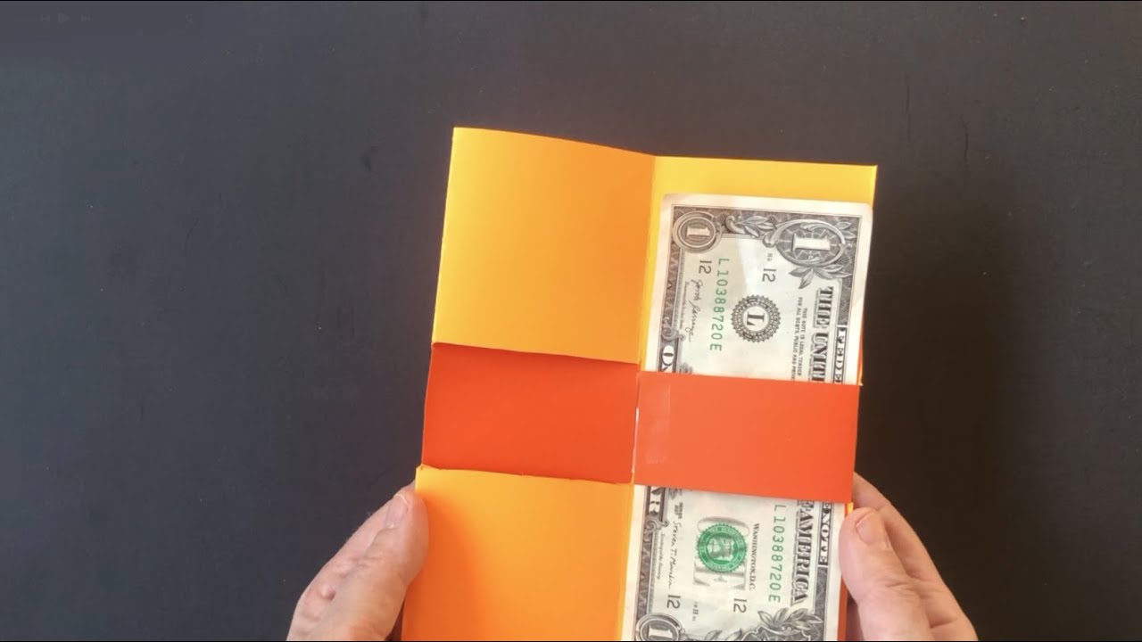 Paper magic wallet instructions - it just takes 5 minutes!