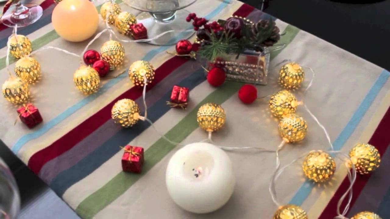 5 DECORAÇÕES DE MESAS DE NATAL GASTANDO POUCO | Organize sem Frescuras!