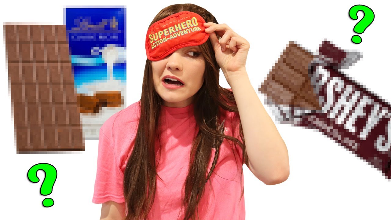 Blindfolded Chocolate Taste Test Game!