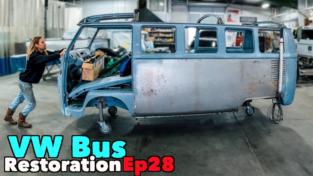 VW Bus Restoration - Episode 28 - Convertible! | MicBergsma