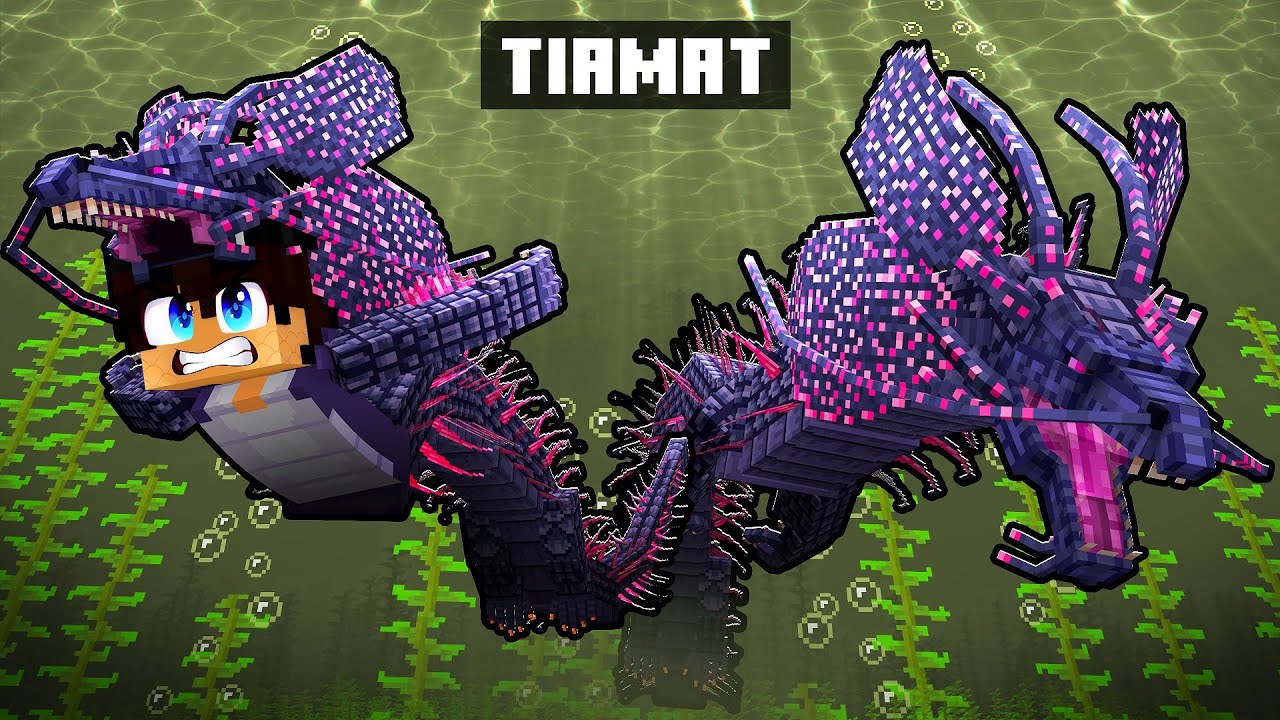 JOGANDO como TIAMAT no Minecraft!