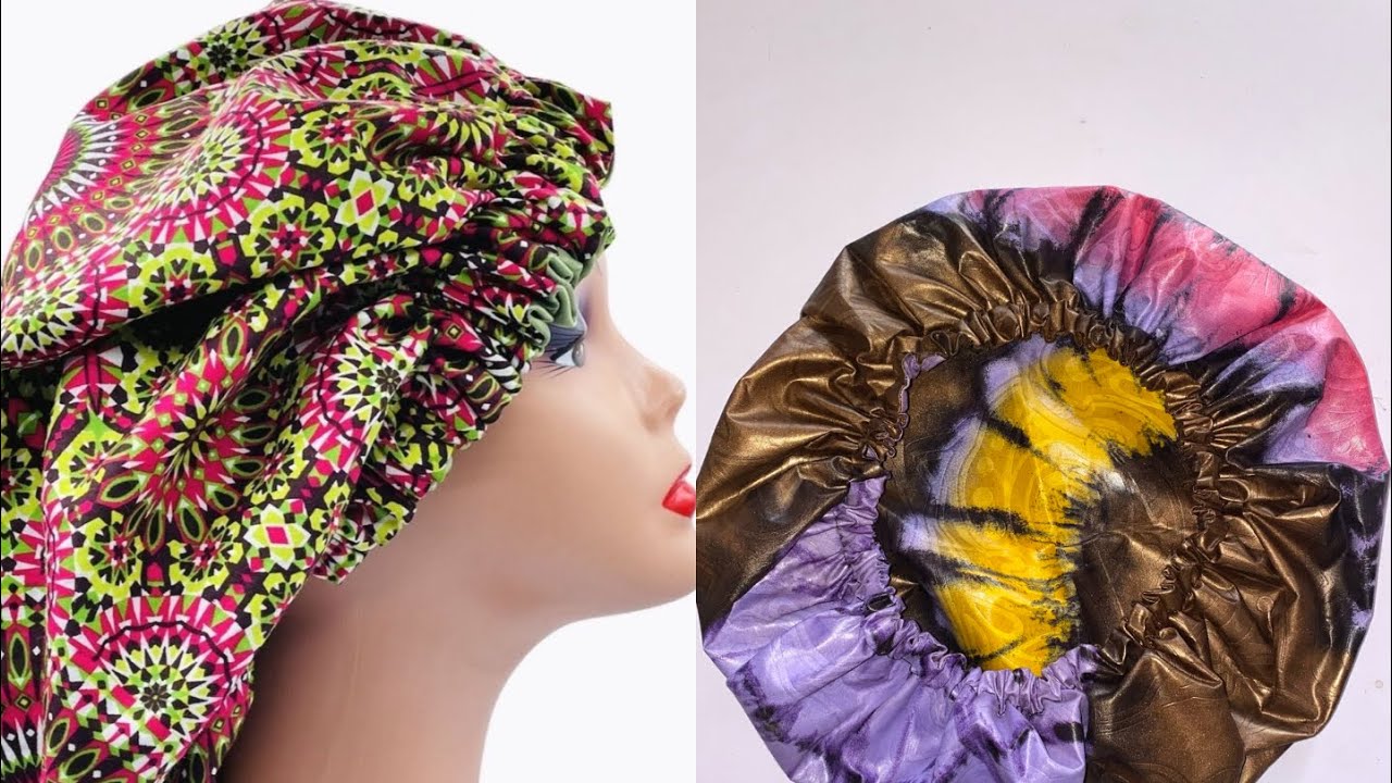How to make a reversible head bonnet in 3 minutes 