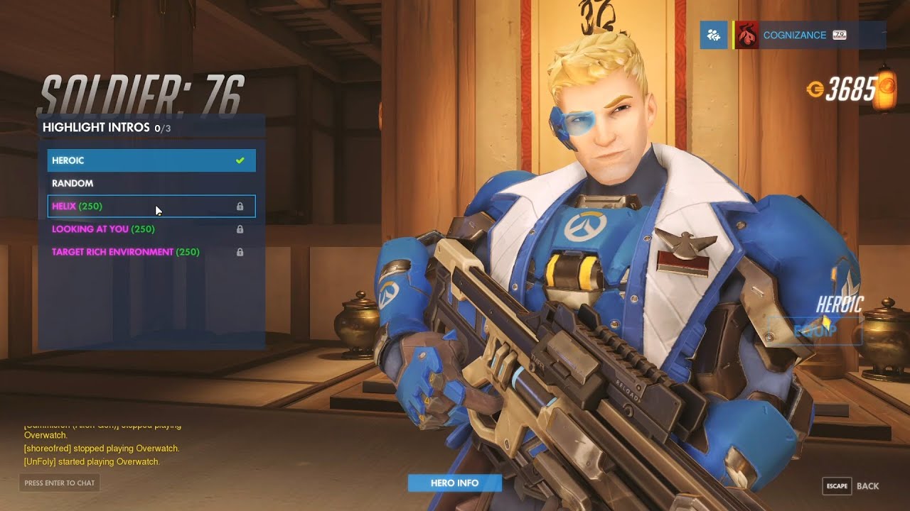 Soldier 76 - Strike Commander Morrison - Overwatch Legendary Skin Spotlight