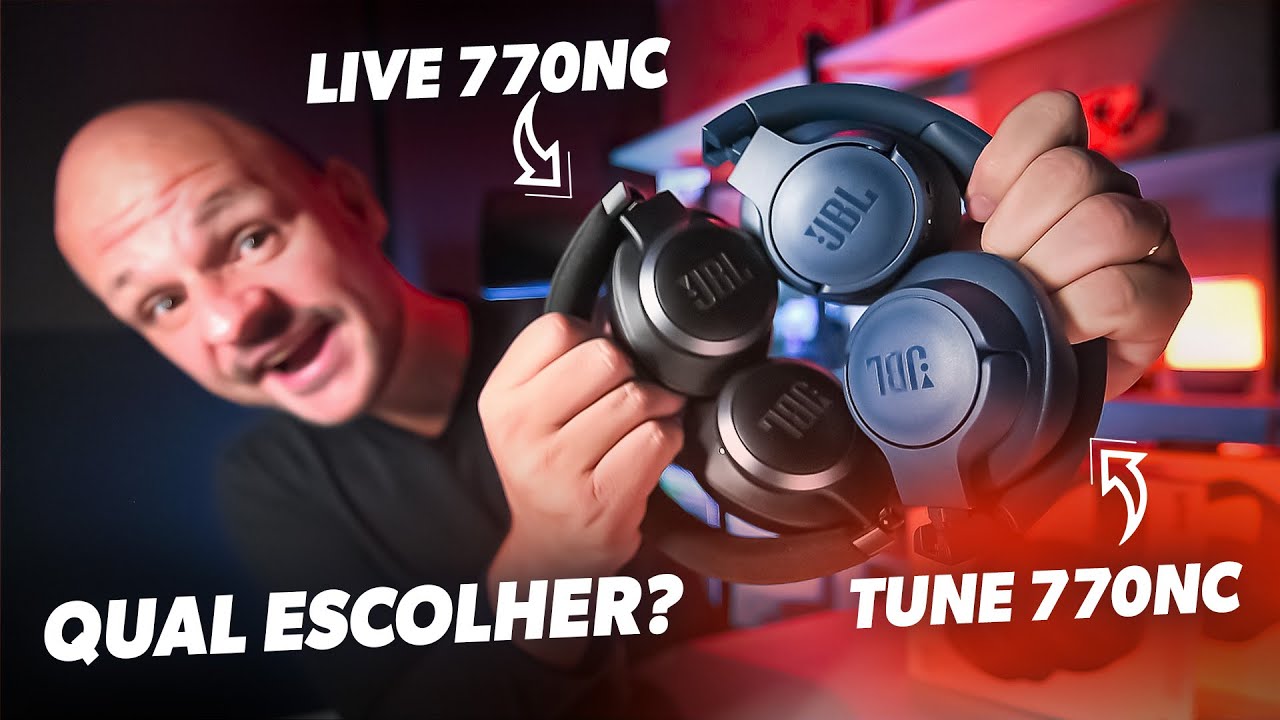 JBL Live 770NC vs Tune 770NC - Qual melhor Headphone Over Ear