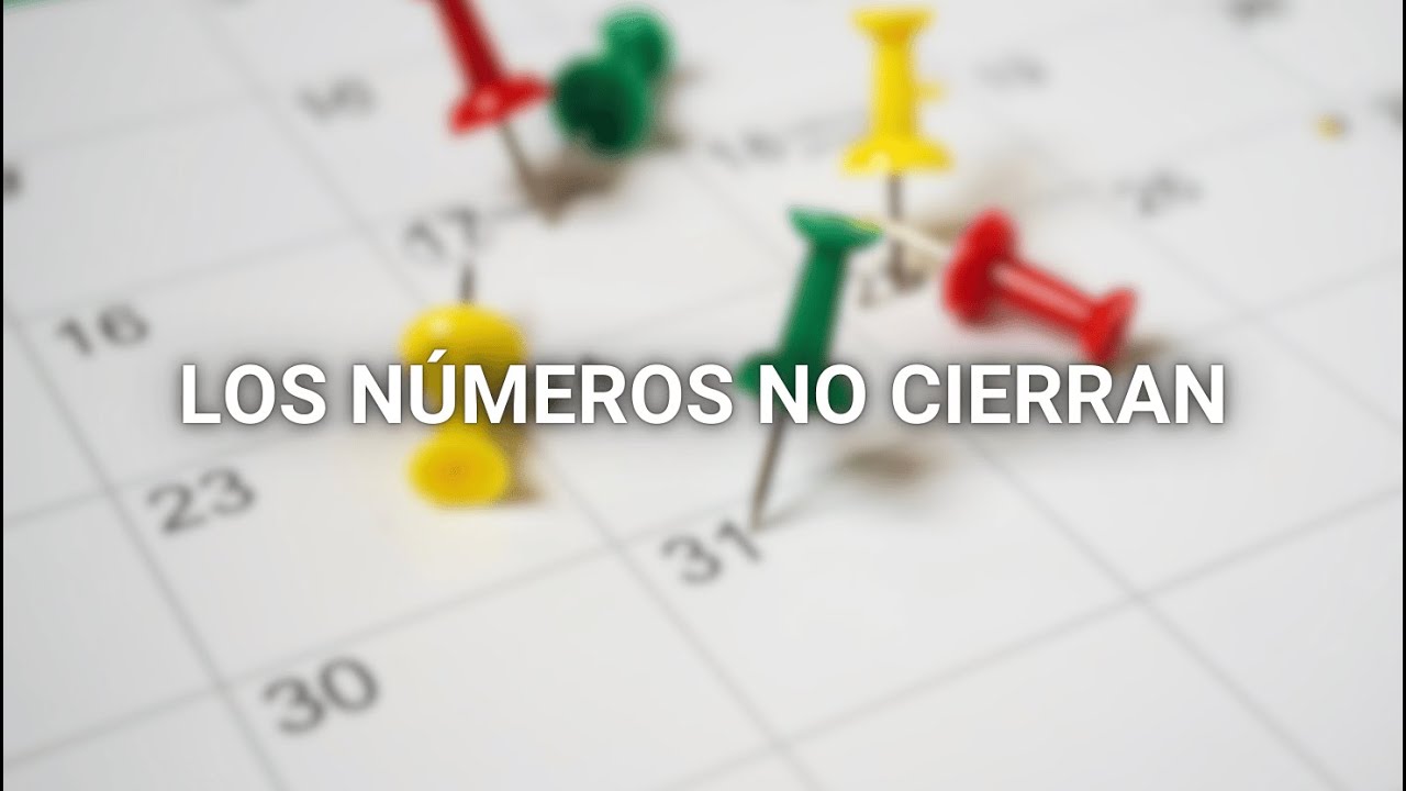 Los n&uacute;meros no cierran - Eduardo Serenellini