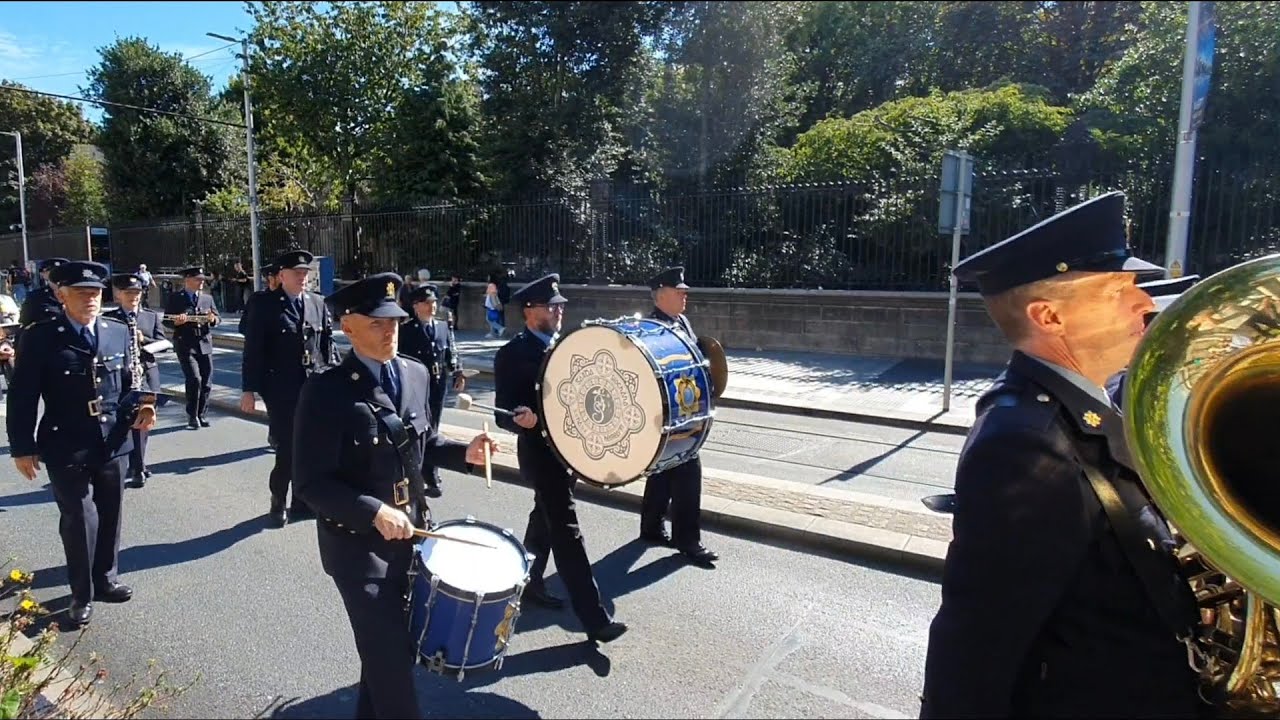 Garda 100 Year Commerative March to Dublin Castle