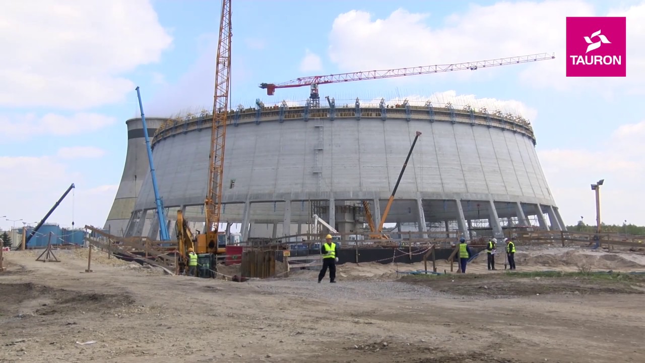 Budowa bloku węglowego 910 MW w Jaworznie - luty 2017