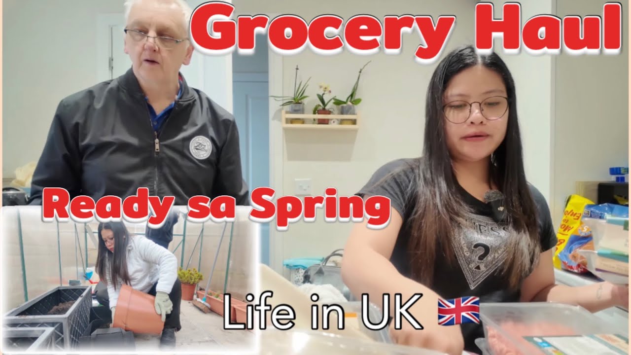 LIFE IN UK 🇬🇧 |Grocery shopping, grocery haul, gardening and cooking waterless chicken #dailyvlog