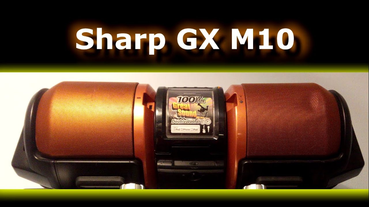 SHARP GX-M10, disassembly