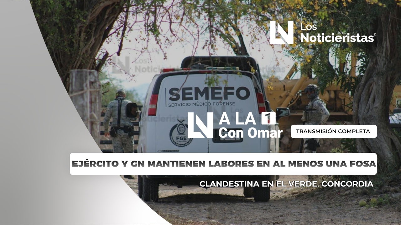 Ejército y GN mantienen labores en al menos una fosa clandestina en El Verde, Concordia