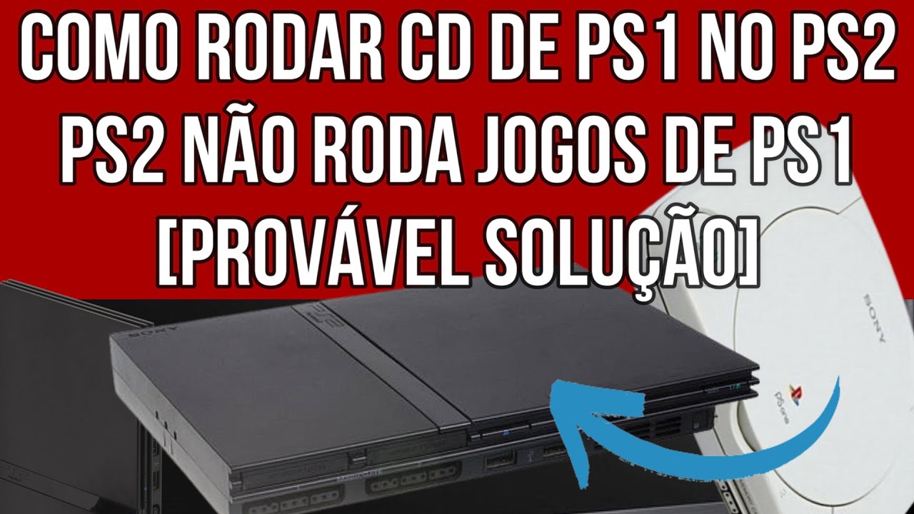 COMO RODAR JOGOS DE PS1 NO PS2 SLIM MATRIX - COMO RODAR CD DE PS1 NO PS2