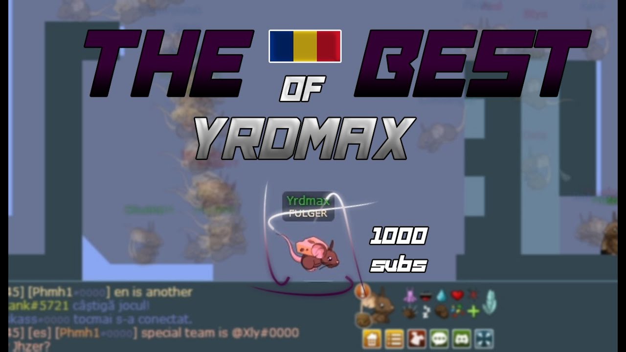 ► The Best of Yrdmax  // (+50/100 MICE) Racing Gameplay #2 - Transformice