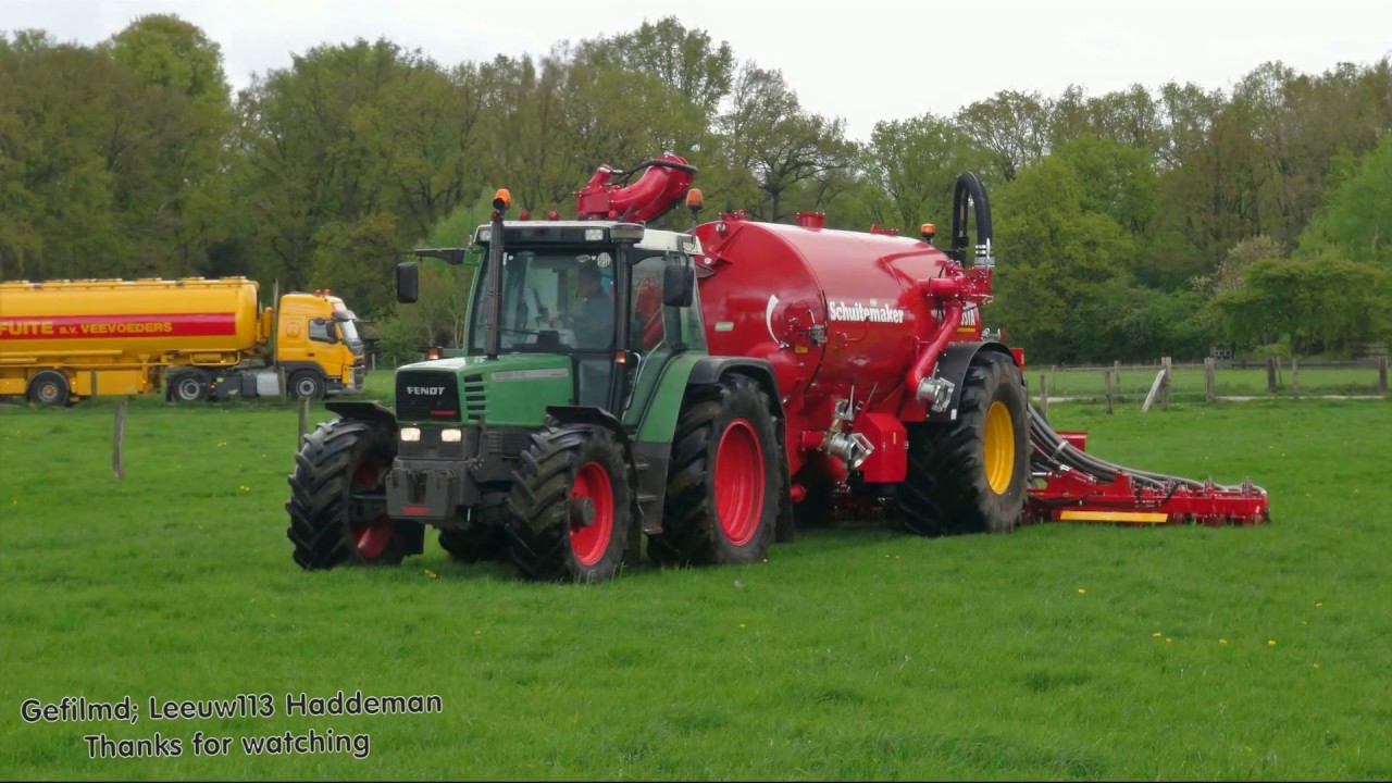 Bemesten 2018 - Fendt Favorit 514 C + Nieuw schuitemaker robusta zodebemester | Injection slurry