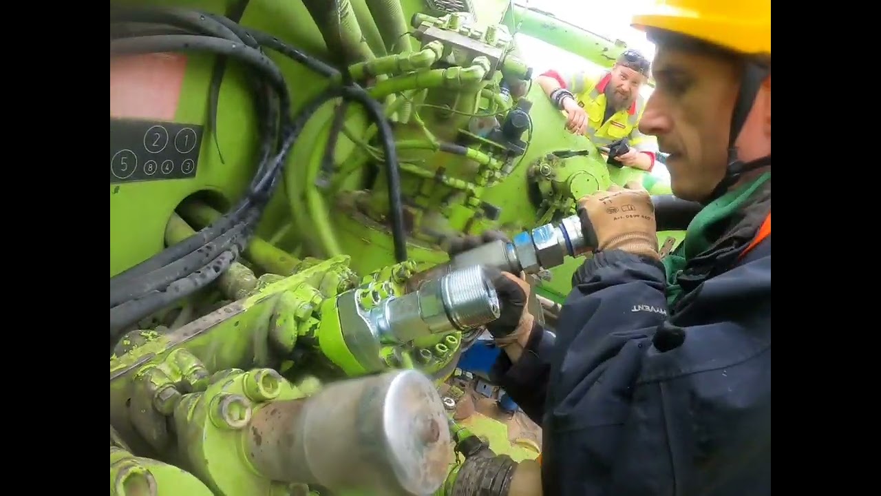 Demontaż dzwigu Terex CC2800  cz.2 