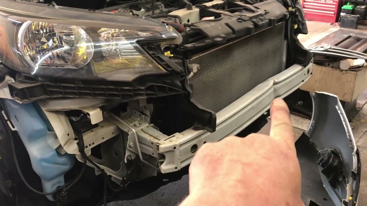 2014 Honda CRV Front Air Bag Crash Sensor Location