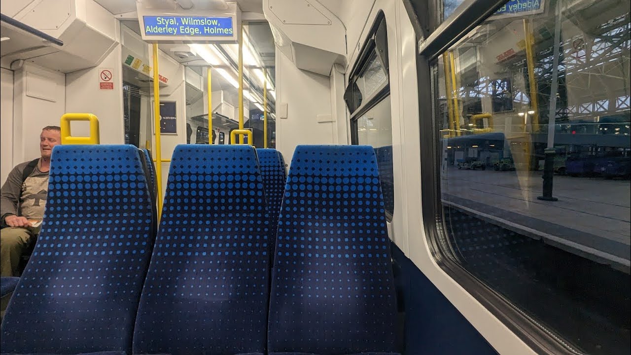 Northern full journey Manchester Piccadilly to Crewe via Manchester Airport ✈️ 12/01/2024