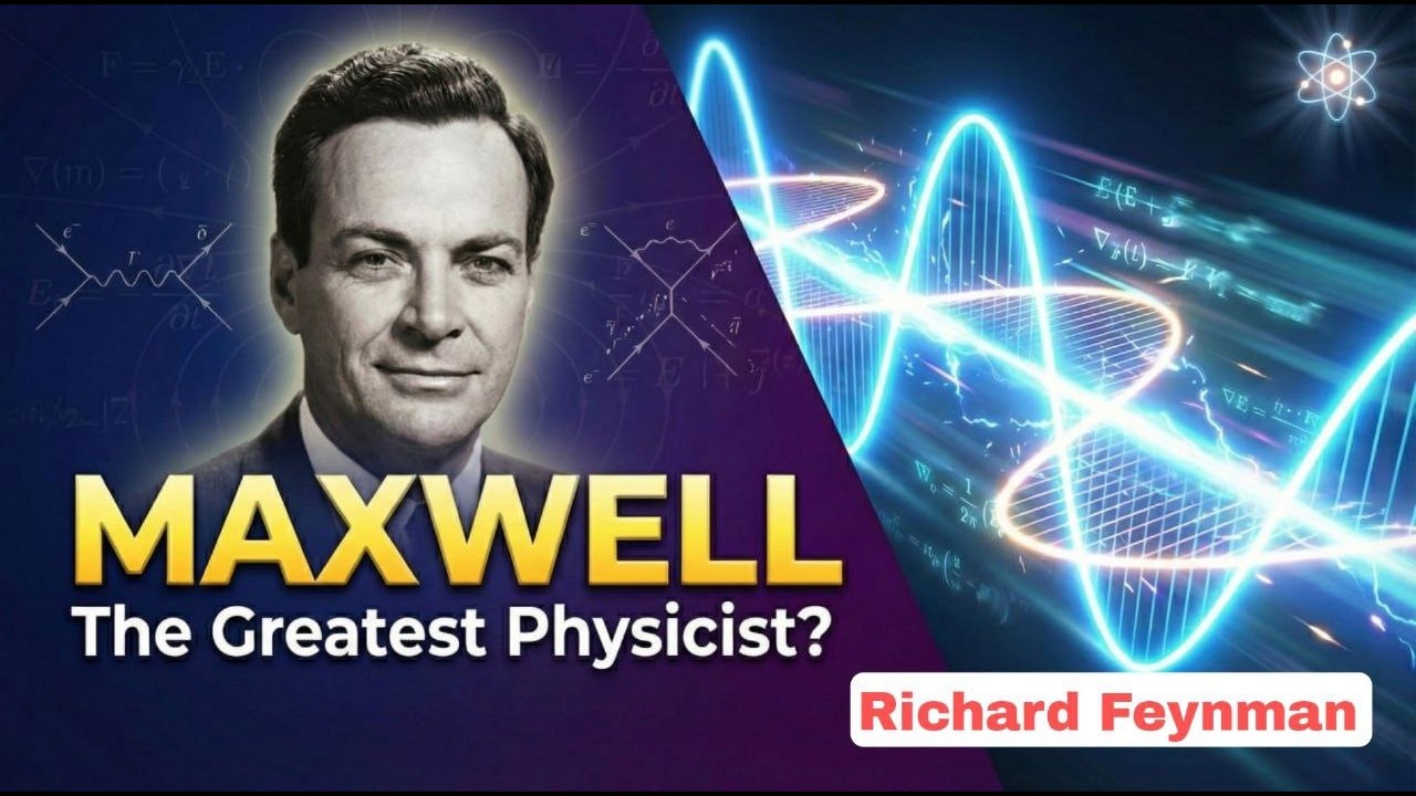 Richard Feynman Explains Why MAXWELL Was The Greatest Physicist Who Ever Lived |