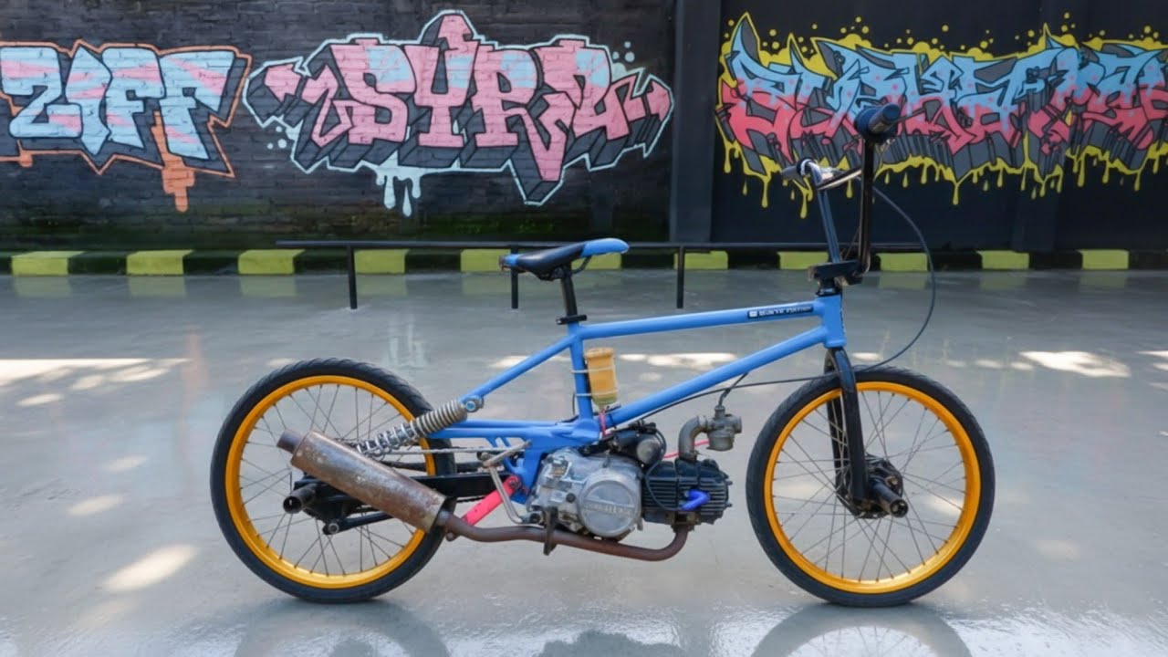 DIY Motorized Mini Bike Build: Transforming a Honda Motorcycle into a BMX Cub!