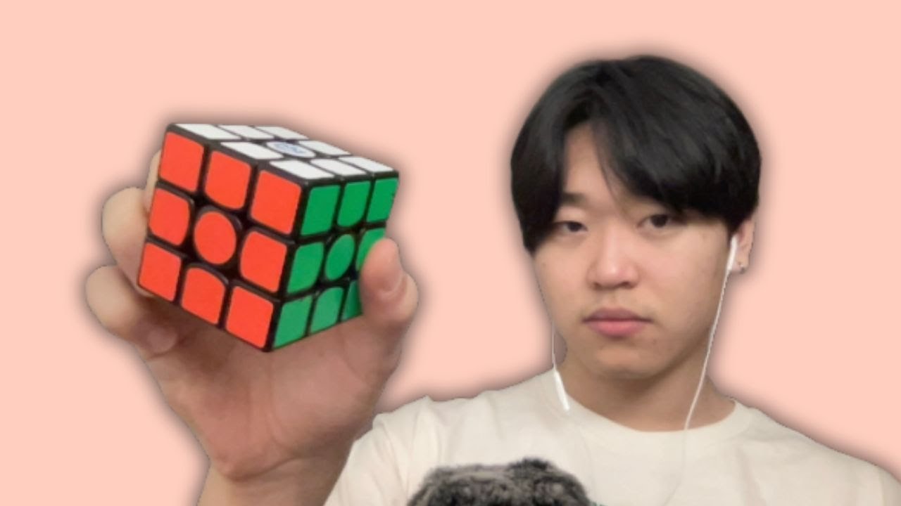 ASMR solving a rubik's cube for YOUR relaxation