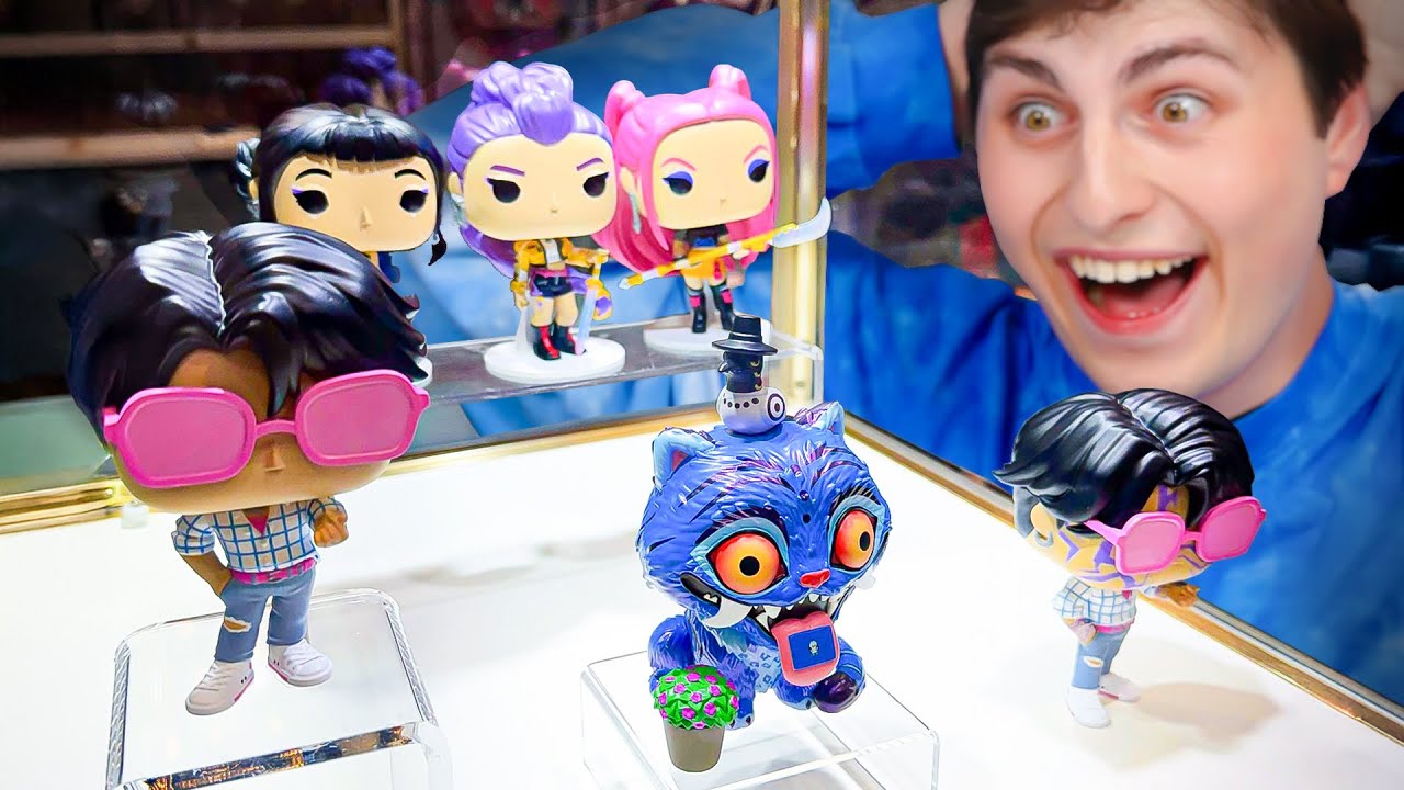 KPOP ОХОТНИКИ НА ДЕМОНОВ! | Экскурсия по Funko в NYCC!