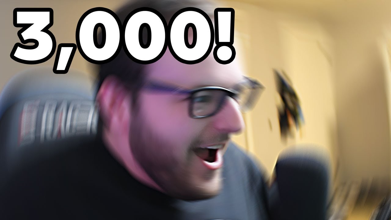 3,000 Subscribers!