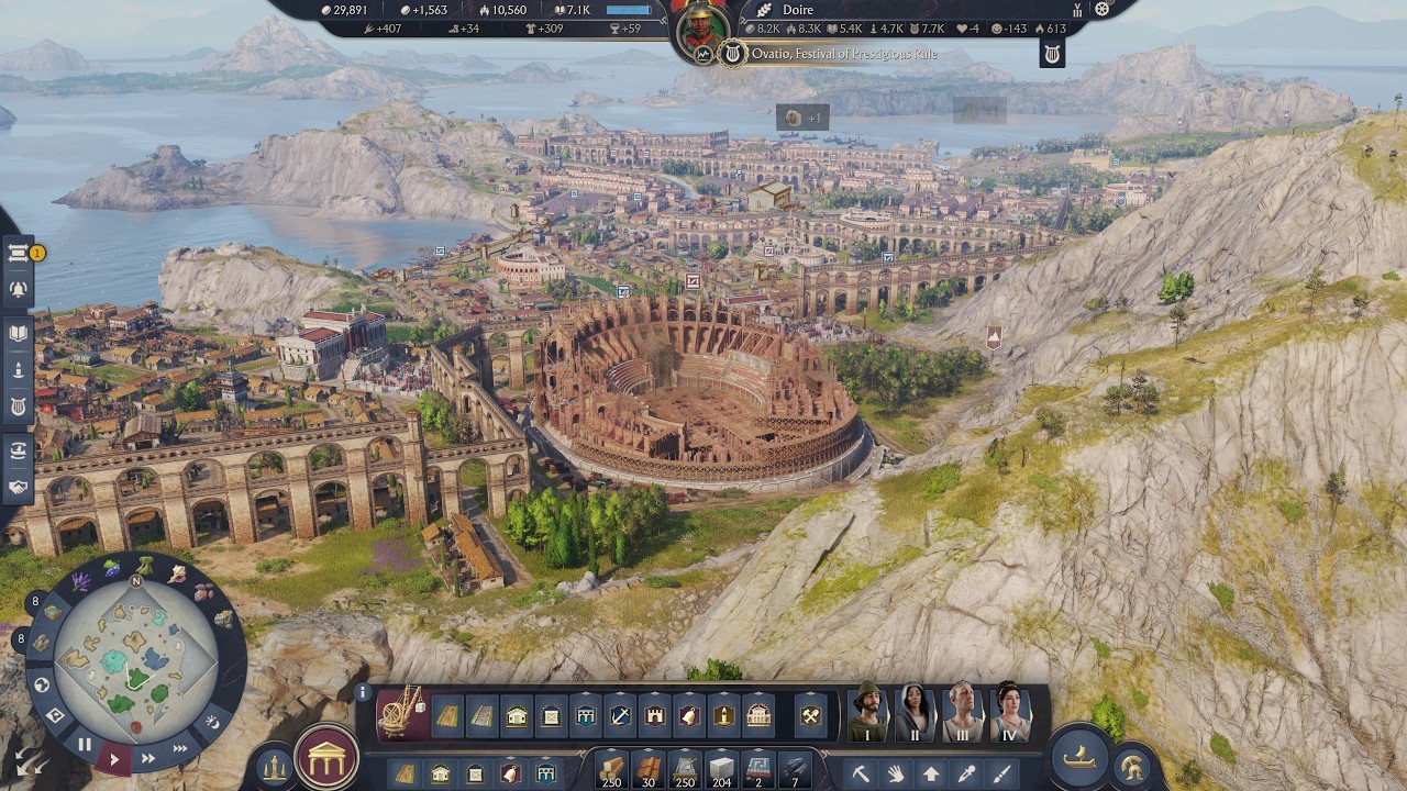 A FRESH START IN THE BEST ROMAN CITY BUILDER SIM OF 2025 ! MAJOR UPDATES COMING SOON ! (Portrait)