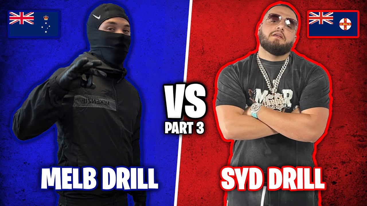 AUSTRALIAN DRILL | Melbourne vs Sydney Drill Pt. 3 (ft. MBE, Baitface3z, ONEFOUR, RFA17...)