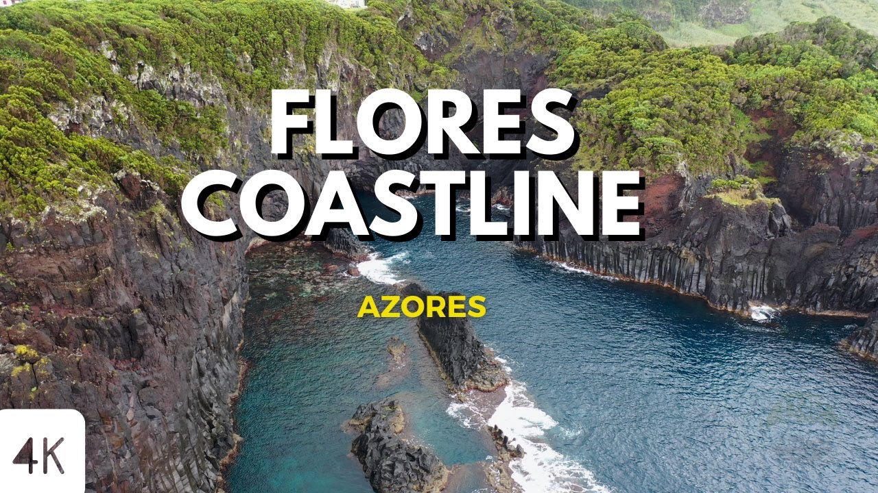 Discover Flores Island: 4K Drone Journey | The Nature Project | Coastline Views of Azores, Portugal