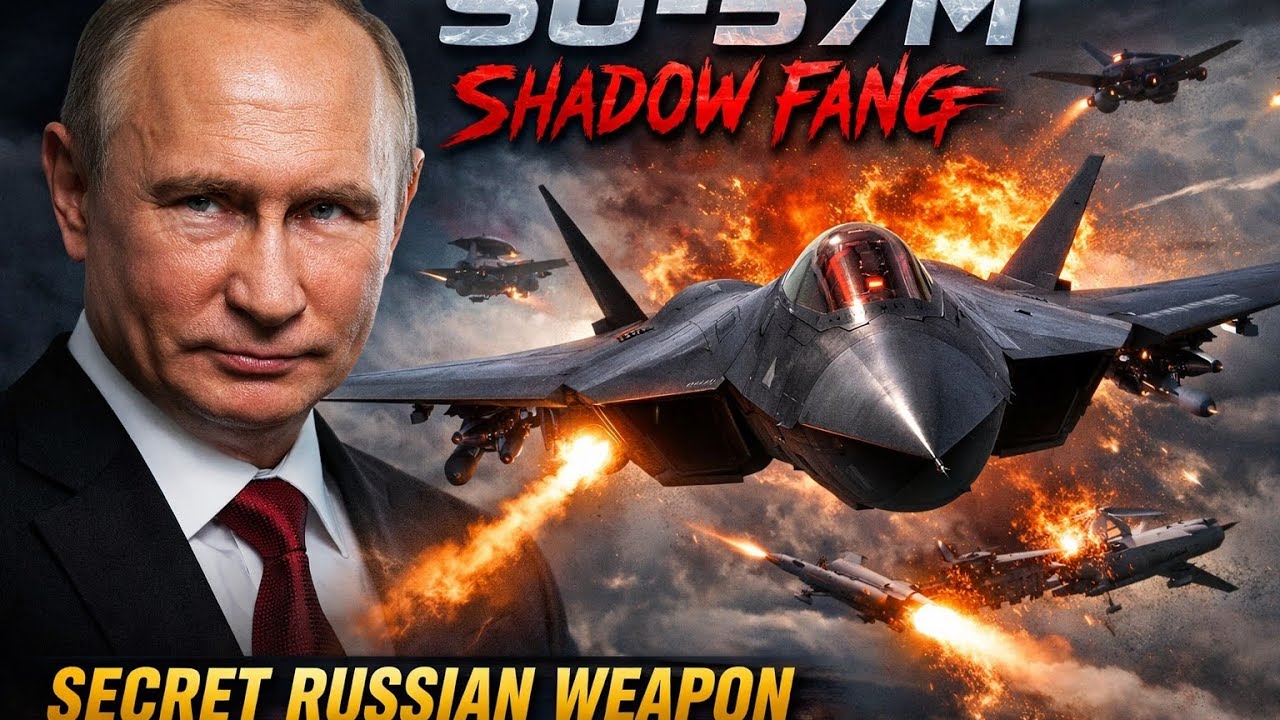 Су-57М «Shadow Fang» — Секретное оружие Путина, которое изменит воздушную войну навсегда