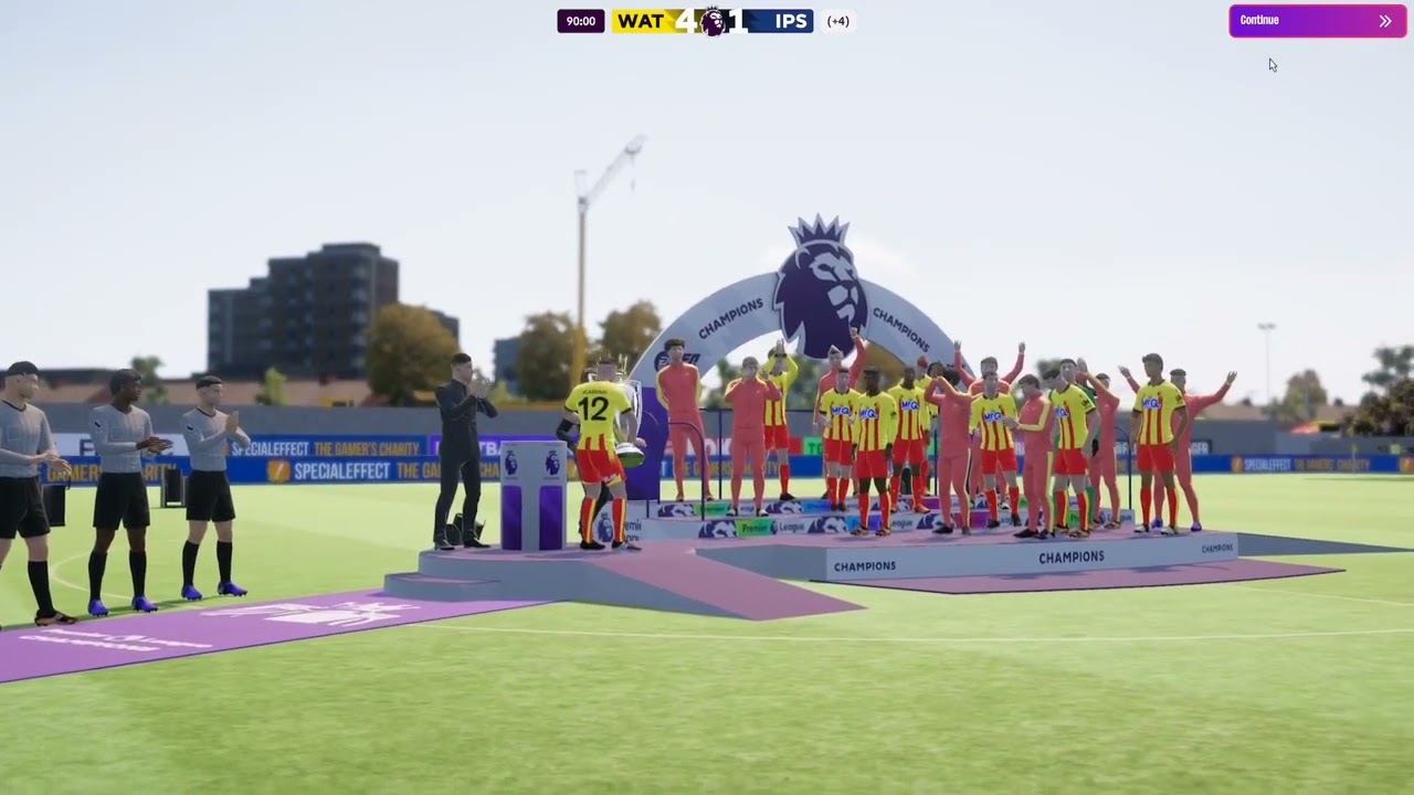 Football Manager 2026 Full Premier League Winners Cut - Scene 🏆