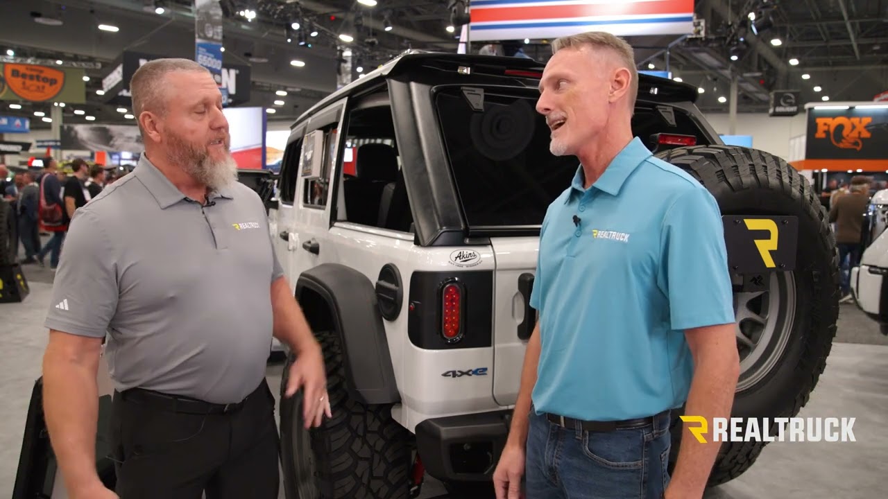 Rugged Ridge Jeep Flush Mount Tail Lights at SEMA 2023