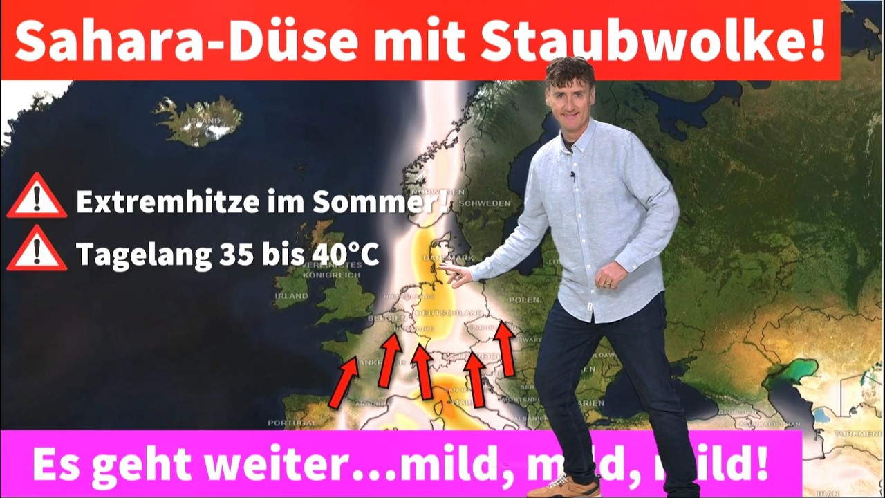 Der Frühling startet extrem früh mit viel Sonne, Wärme und Trockenheit! Im Sommer: Katastrophe!