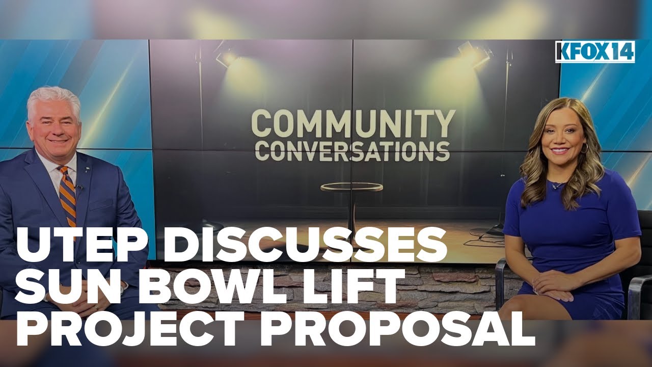Community Conversations: UTEP Athletics director discusses Sun Bowl lift project proposal