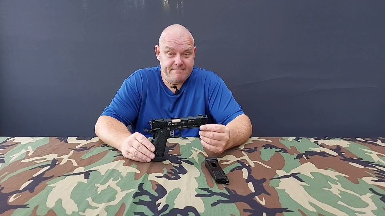 @timin-ilmaaseet  ASG STI Pit Viper airsoft   / IDPA